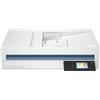 Hp Scanner 1200DPI SCANJET ENTERPRISE Flow N6600 fnw1 White 20G08A