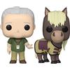 Funko Pop! TV: Parks & Recreation - 2 Pack Jerry & Lil Sebastian - Parks And Recreation - Figura in Vinile da Collezione - Idea Regalo - Merchandising Ufficiale - Giocattoli per Bambini e Adulti