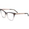 Jimmy Choo Jc361 Occhiali, Nude Glitter, 53 Donna