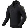 Rev'it Felpa Moto con Cappuccio Rev'it CEDAR Nero