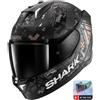 Shark Casco Moto Integrale Con Led Shark SKWAL i3 HELLCAT Mat Nero