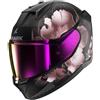 Shark Casco Moto Integrale Shark D-SKWAL 3 MAYFER Mat Nero Viola G