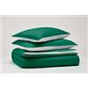osama home PANTONE™ - Set Copripiumino Matrimoniale Cotone per Piumone Letto Composto da Sacco Copri Piumino 255x200 Patella 40cm + Federe Cuscino Letto 50x80, Parure Copripiumino per Completo Letto Matrimoniale
