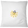 Bona Basics Federa Decorativa, Poliestere, Bianco, 60 x 60 cm