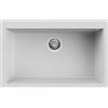 Elleci LGQ13068 Quadra 130 Vasca Quadra Lavello 1 Vasca Granitek 790 x 500 Bianco 68