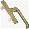 effedielle CREMONESE GIESSE 1004 MANIGLIA PER INFISSI IN ALLUMINIO ESTERNI PERSIANA Colore BRONZO VERNICIATO 380-Ambidestra Bidirezionale Apertura Esterna