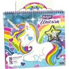 NICE & NASTY Nice Magic Unicorn Book Libro da Disegno con Immagini da Colorare
