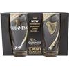 Guinness, set di 2 bicchieri, con capacità di 237 ml