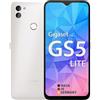 Gigaset GS5 LITE Smartphone, Doppia fotocamera da 48MP, batteria rimovibile da 4500mAh, ricarica rapida, processore Octa-Core, 4GB RAM + 64GB - Android 12, Made in Germany, Bianco Perla