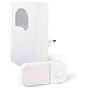 SCS Sentinel - CSF0103 - Wireless e batteria senza Sornon Carillon - Sandtard esterno - Sollevato fino a 150 m in campo libero - Pulsante a pressione ad alta resistenza - 100% autonomo - IP65