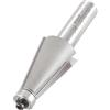Trend Fresa a smusso Professionale, 80 gradi, codolo 1/2 pollice, diametro di taglio 26mm e lunghezza di taglio 35mm, due cuscinetti, metallo duro (TCT), 46/103X1/2TC