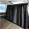 CGEAMDY Tenda Divisoria per Seggiolino Auto, Universale Privacy da Viaggio per Auto, Semplice e Facile da Pulire, Staccabile, Per L'ombra e la Privacy dei Passeggeri, Allestimento Interno Dell'auto