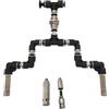duspruzzi Spruzzatore per rettili della foresta pluviale, 0,15 mm, bocchetta per terrari, nebulizzatore, spina in metallo regolabile a 360°