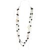 CZZSiug Numero 5 Collane Lunghe Designer Imitation Perla Neckalce Camelia Fiore Numero 5 Lungo Strato Charm Maglione Neckalce per le Donne, metallo, Diamante creato