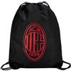 AC Milan Sacca per palestra con Logo, Prodotto ufficiale, Nero