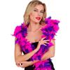 W WIDMANN MILANO Party Fashion - Boa di piume da donna, sciarpa di piume retrò da 180 cm, accessorio per costumi anni '20 per Carnevale