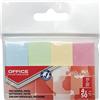 OFFICER PRODUCTS Schede di classificazione Prodotti per ufficio Carta 20x50 Mm 4x50 Tabs Polybag Colori Assortiti Pastello/Carta ed Etichette/Tipo-Standard/Kind-On Il Pendente/Forma-Rettangolo/Materiale-Carta
