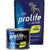 Prolife Sensitive Coniglio Con Patate Cibo Umido Per Cani Adulti Taglia Mini Bustina 100g