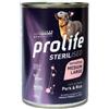 Prolife Sterilised Maiale Fresco Con Riso Cibo Umido Per Cani Adulti Taglia Media/Grande Lattina 400g