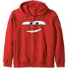 Disney Pixar Cars Lightning McQueen Big Face Felpa con Cappuccio