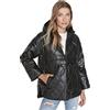 TRENDYOL Giacca Invernale da Donna con Buffer Oversize in Tessuto Cappotto, Schwarz, M