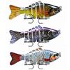 OriGlam 3pcs Fishing Esca Multi - Guarnizione Fishing Kit, Lifelike Esca per Perch Trout Split Perch Fishing Esca