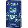 Control Linea Contraccezione e Protezione Adapta Aloe Care 6 Profilattici Aloe