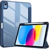 ProCase Cover iPad 11 Generazione A16 11 Pollici 2025/iPad 10 Generazione 10,9 Pollici 2022,Custodia con Portapenna Auto Sonno/Veglia -Blu Marino