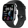 ENOMIR Smartwatch con Alexa Integrato (Effettua/Risposta Chiamate), 1.8 Schermo Smartwatch Monitor del 24H Cardiofrequenzimetro/SpO2/Sonno, Impermeabile 5ATM, 110 Modalità Sport, Contapassi per IOS/Android