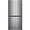 LG GMB844PZFG frigorifero side-by-side Libera installazione 530 L F Metallico, Argento