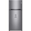 LG GTF916PZPYD Frigorifero con Congelatore 592L Doppia Porta Acciaio Inox No Frost