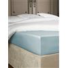 De Witte Lietaer Bumblebee Lenzuolo con Angoli, Cotone, Blu Ghiaccio, Queen, 160 x 200 x 40 cm