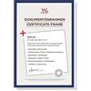 walther design New Lifestyle KV130L16 - Cornice portafoto in plastica, 16 pezzi, 21 x 29,7 cm, colore: blu
