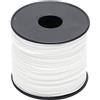 Flandria 421 - Bobina di corda in polipropilene, diametro: 2 mm, lunghezza: 100 m, colore: Bianco
