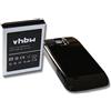 vhbw batteria compatibile con Samsung Galaxy S4 Mini Duos, S4 Mini LTE smartphone cellulare (3800mAh, 3,8V, Li-Ion) + copribatteria (nero)