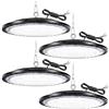 TODEHI 4Pack 200W UFO Faretto LED Bianco Freddo 24000LM Lampada da Officina IP66 LED Industriale Lampada Interni LED Luce Bianca fari Led da esterno Faretto per Industriale Officine, Fabbrica, Parcheggio