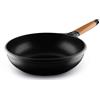 Castey WOK INDUCTION CON MANGO DESMONTABLE MADERA 28 CM
