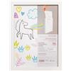 walther design Explorer MB130W - Cornice in legno, con vetro sintetico, 21 x 29.7 cm (DIN A4), bianco