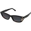 Guess GM0822 52P | Occhiali da Sole Graduati o Non Graduati | Prova Online | Plastica | Cat Eye, Ovali / Ellittici | Marrone, Havana | Adrialenti