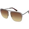 Guess GU5225 08F | Occhiali da Sole Graduati o Non Graduati | Prova Online | Unisex | Metallo | Pilot | Rutenio | Adrialenti