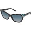 Guess GU7840 89W | Occhiali da Sole Graduati o Non Graduati | Prova Online | Plastica | Cat Eye, Ovali / Ellittici | Grigio, Havana | Adrialenti