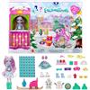 Enchantimals Calendario dell'Avvento con Bambola Sybill Leopardo delle Nevi (6 pollici), Figura Animale e 24 Accessori, ottimo Regalo per Bambini dai 4 Anni in su, Regalo di Natale, HHC21