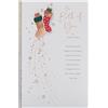 UK Greetings Biglietto di Natale per entrambi, motivo: calze