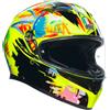 AGV Casco AGV K3 E2206 Rossi Winter Test 2019