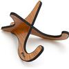 TIGER UAC1-LW Supporto per ukulele, mandolino, banjo e violino - struttura a X, smontabile, con venature legno a vista