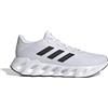 adidas Switch Run Running Shoes, Scarpe da Corsa Uomo, Cloud White/Core Black/Halo Silver, 41 1/3 EU