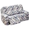FIBITA Copridivano Reclinabile per 2 Posti, Copripoltrona Relax elasticizzato 6 Pezzi Moderna Morbido Fodera per Poltrona Reclinabile Copridivano Sofa Protettore Lavabile (Color : #16)