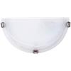 rabalux applique da parete Alabastro White Alabaster / cromo chiodo E27 1x 60W MAX