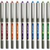 uni-ball EYE UB-157E - Penna a sfera, punta 0,7 mm, confezione da 10, motivo: tropicale