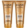 L'OREAL PARIS 2x L'Oréal Paris Elvive Olio Straordinario Più di Uno Shampoo Formula Cremosa per Capelli Secchi - 2 Flaconi da 200ml